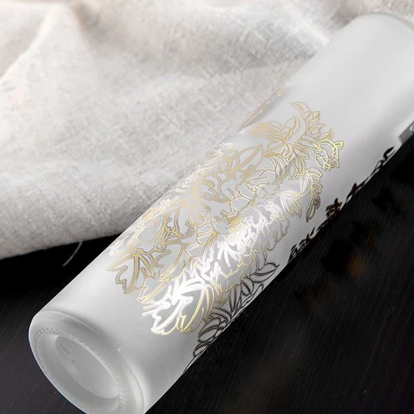 Frosted Printing Wine Bottle