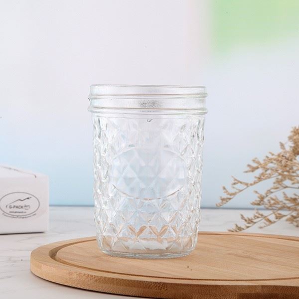 240 Ml Glass Jar Supplier Wholesale Wide Mouth Mason Jars